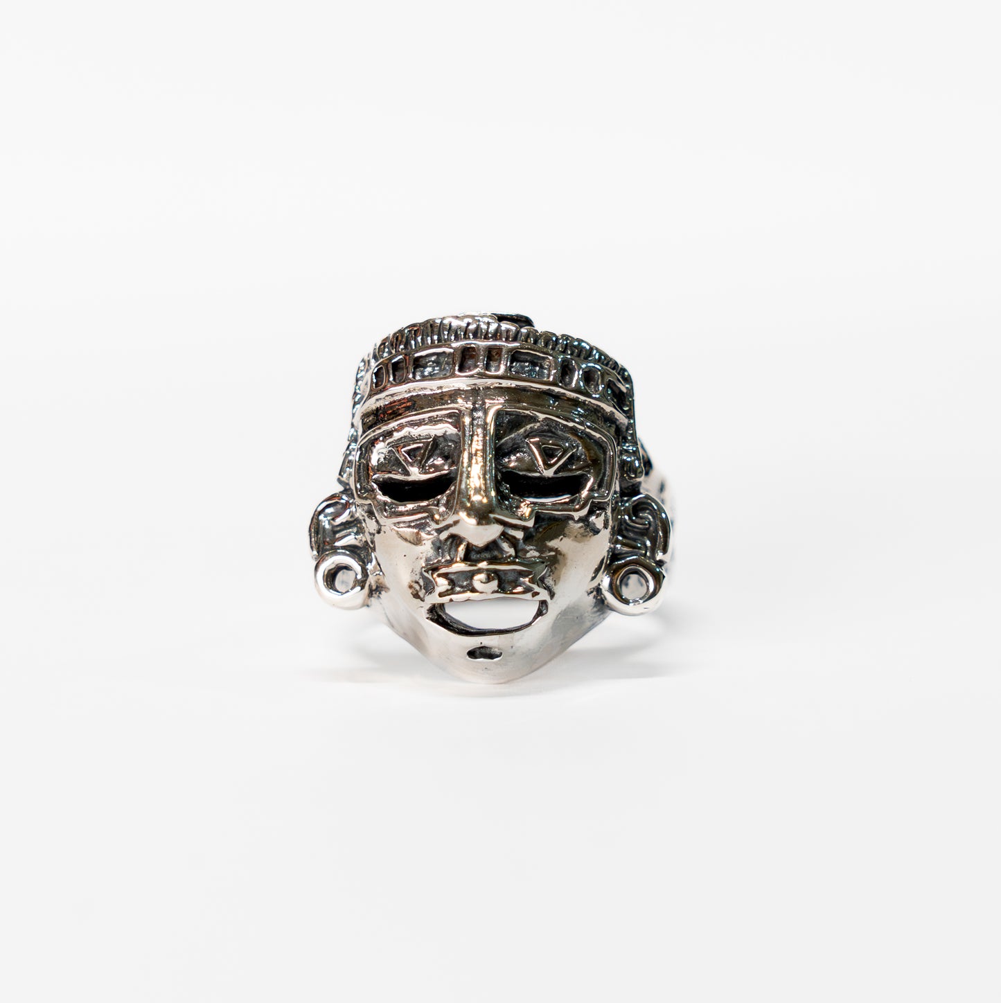 Anillo máscara Xipe Tótec