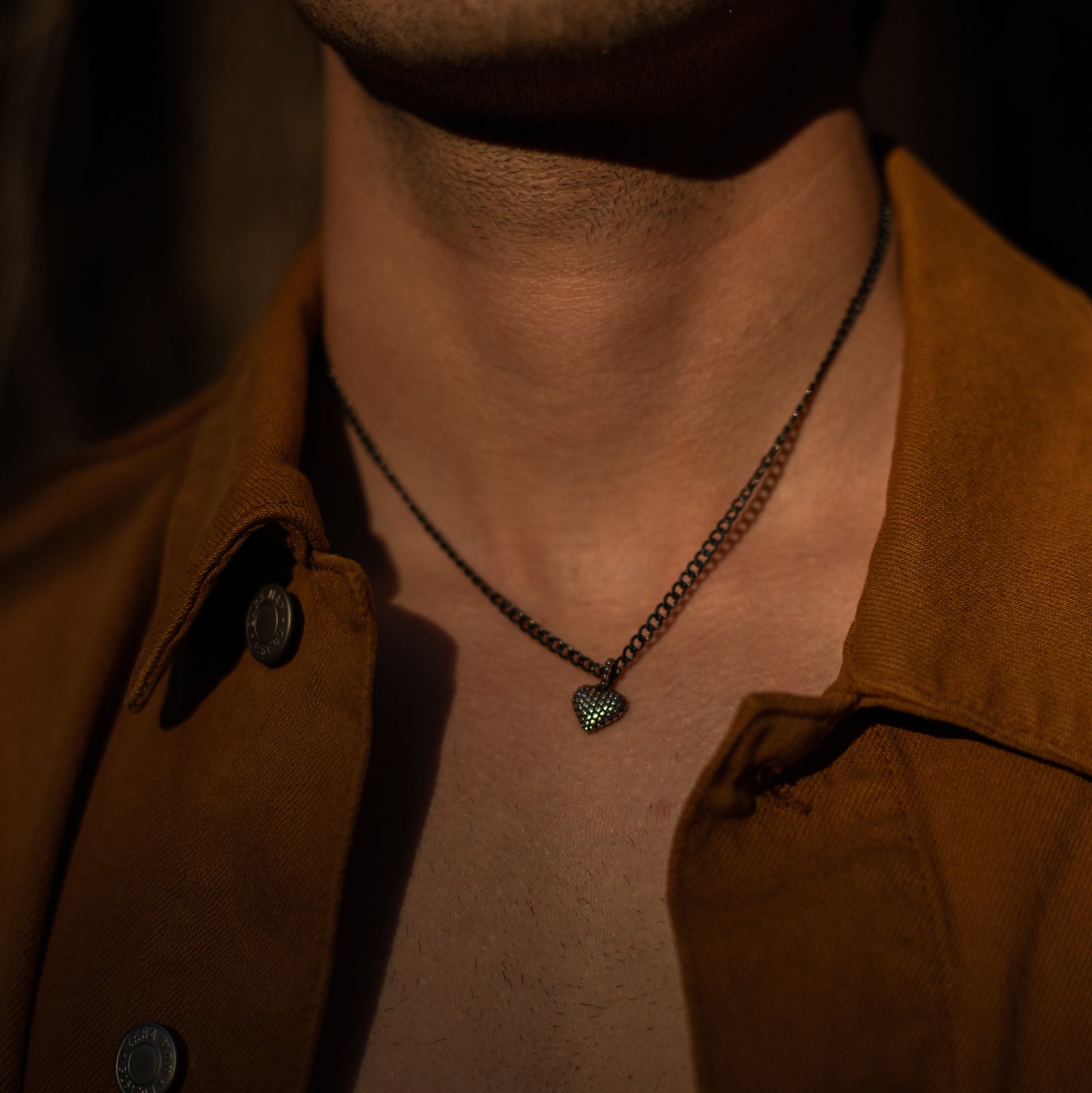 Collar corazón infinito