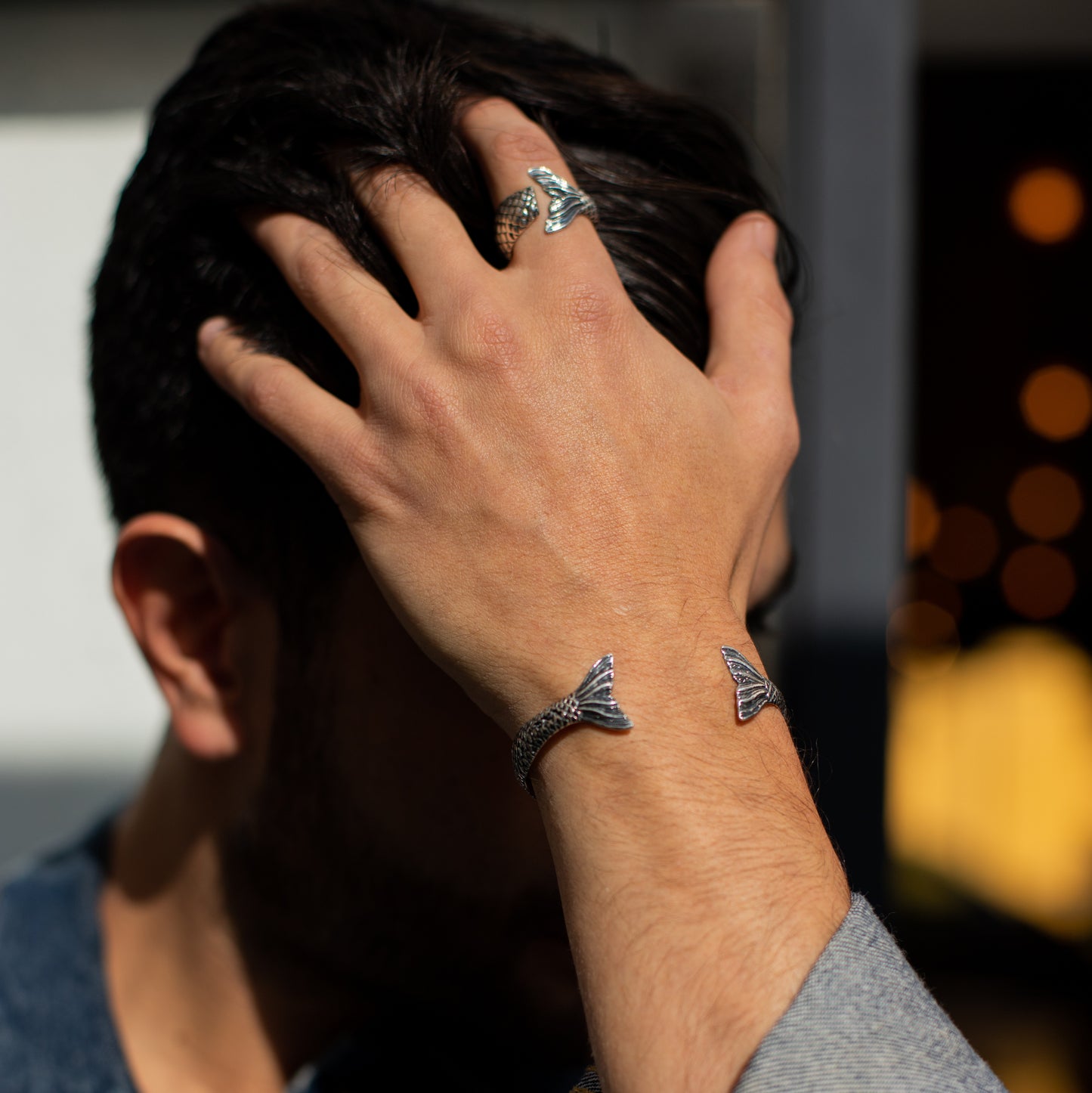 Anillo cola de sirena