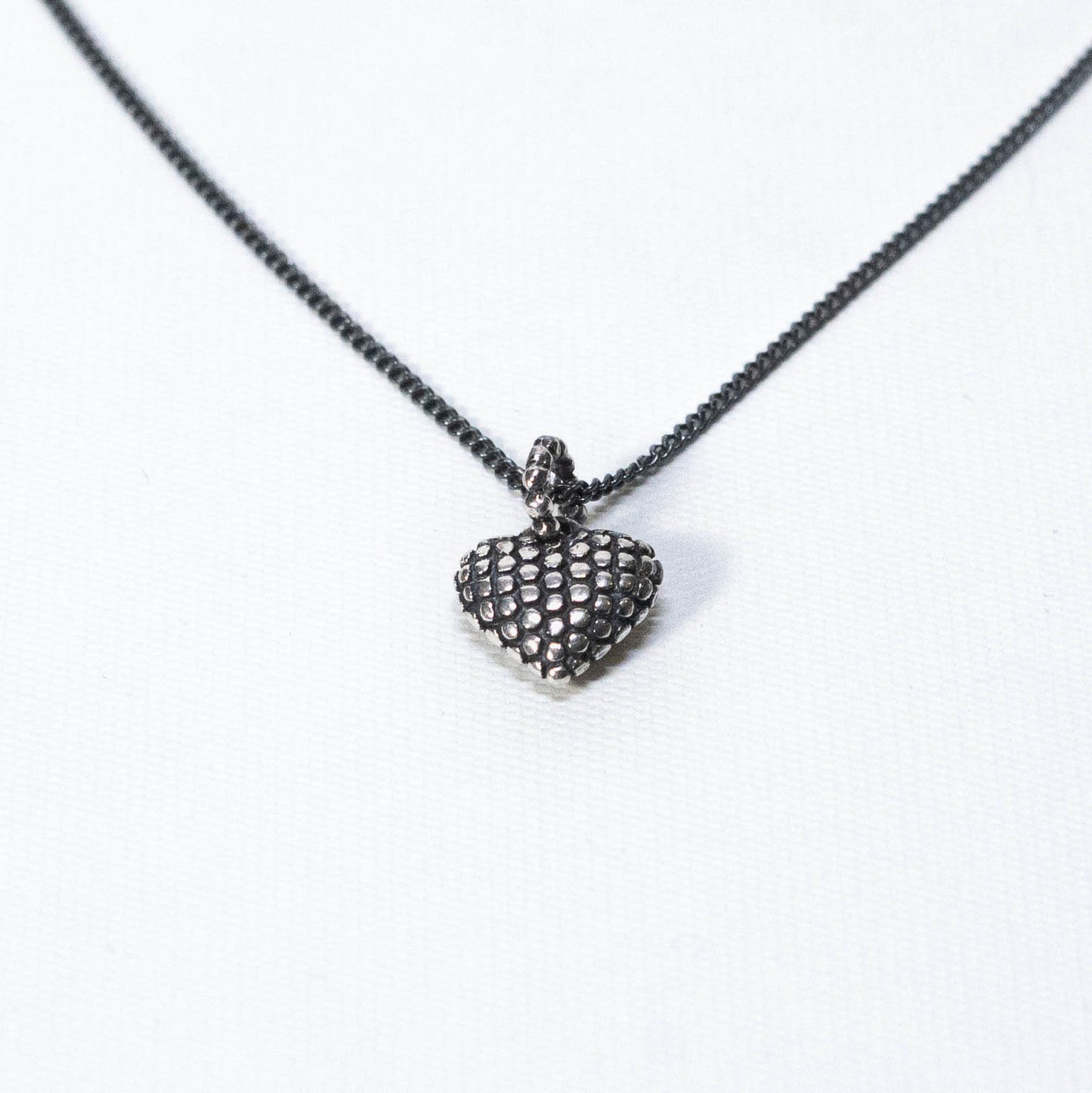 Collar corazón infinito